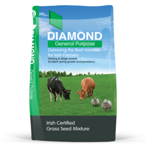 diamond grass mix, grass seed mix, grass, bag full of grass seed
