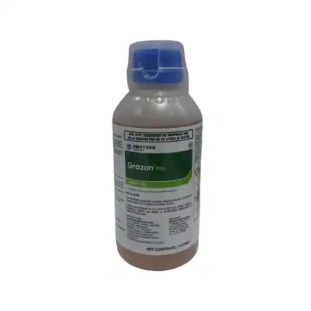 Grazon Pro is the trusted knapsack-applied herbicide for the effective control of tough weeds in grassland and pasture. As the successor to the popular Grazon 90, it maintains its reputation for delivering the best performance on docks, thistles, nettles, brambles, broom, and other hard-to-control weeds. Key Features: Ideal for spot treatment in grassland and pasture Targets deep-rooted and woody weeds Applied via knapsack sprayer for precise control Successor to Grazon 90 with proven results